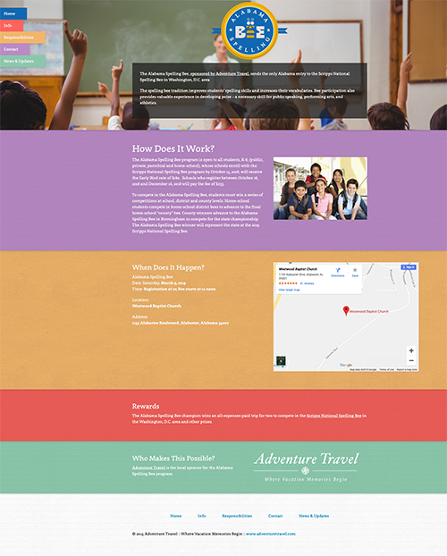 Alabama Spelling Bee Website